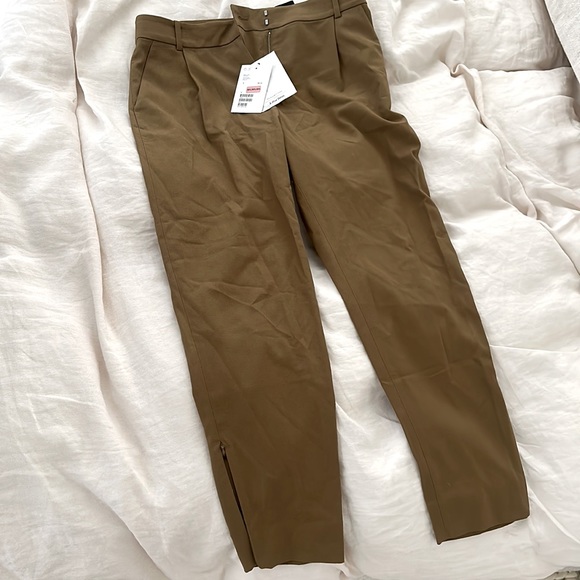 & Other Stories Tan Trousers - Picture 2 of 6